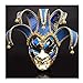 YU FENG Venetian Masquerade Mask Phantom of the Opera Halloween Clown Mask Party Event Show Ball Supplies Decoration