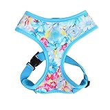 Puppia Authentic Puppia Spring Garden Harness A, Sky Blue, Medium