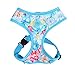 Puppia Authentic Puppia Spring Garden Harness A, Sky Blue, Medium