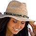 Womens Fedora Bora Bora Womens Sun, Beach Hat (Natural)