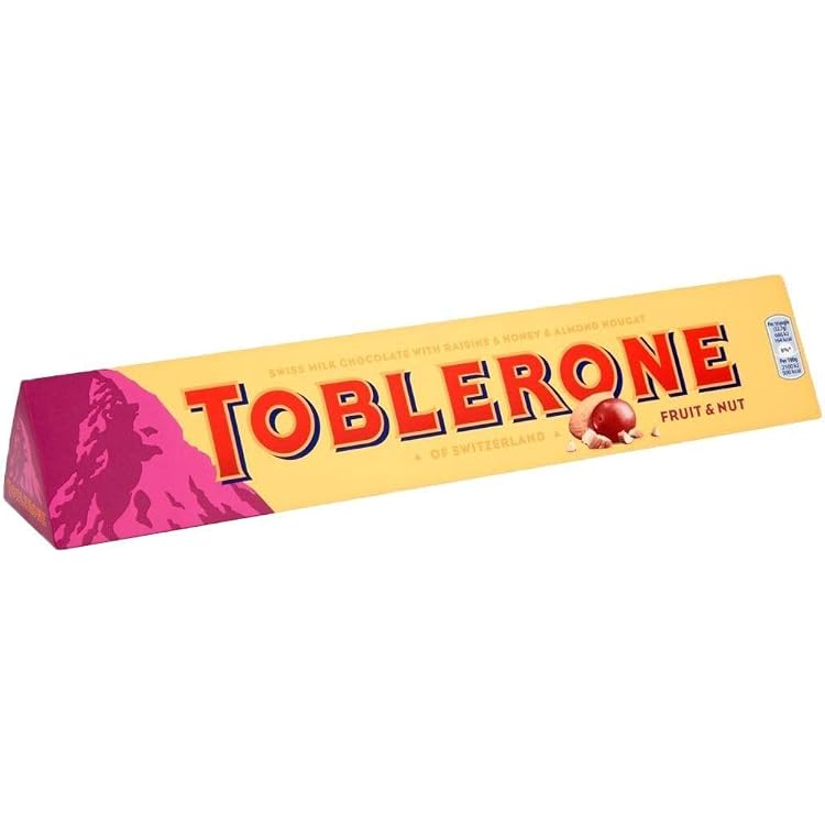 Toblerone chocolate tablet Fruit and nut 360g (7622210496621)