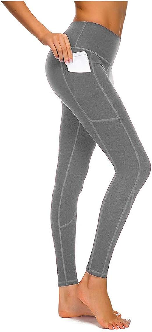 YBQLNP Einhorn Leggings Damen High Waist - Lila Sportleggins Für Yoga & Fitness