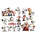 Fangeplus(R DIY Removable Snoopy Puppy Dog Cartoon Sticker Art Mural Vinyl Waterproof Wall Stickers Kids Room Decor Nursery Decal Sticker Wallpaper23.6''x17.7''