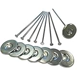 Patio Rug Stakes with Storage Pouch (6 Pack)