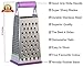 CookItFast BWK-3A Cheese Grater Box, Cleaning Brush and Silicone Garlic Peeler Bundle