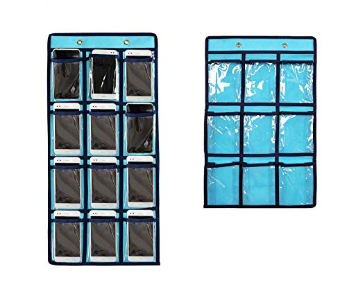 thumbnail image 2 of NIMES Hanging Organizer With 20 Clear Card Pockets Ethiopia 2 of 11