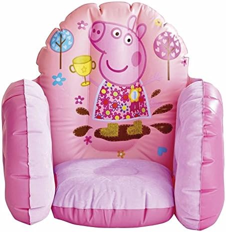 Children's Peppa Pig Inflatable Vinyl Furniture Chair Toy by Underground Toy
