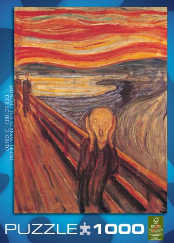 EuroGraphics The Scream by Edvard Munch Puzzle (1000-Piece)
