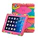 Kidspr Protective Case with Built-in Screen Protector for Apple iPad 2/3/4 - Camouflage Pink primary