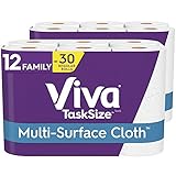 Viva Multi-Surface Cloth Paper Towels, Task Size