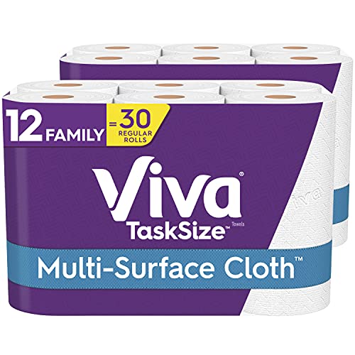 Viva Multi-Surface Cloth Paper Towels, Task Size