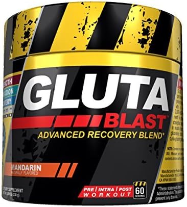 Promera Health Con-Cret Gluta Blast Advanced Recovery Blend, Mandarin, 8.04 Ounce by ProMera Health