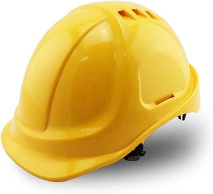 Moolo Schutz Helm Schwer Hut Bauarbeiter Helm Baustelle Konvexe Starkung Atmungsaktiver Schutzhelm Schutzhelme Farbe Gelb Amazon De Sport Freizeit