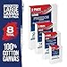 US Art Supply® Professional Quality Large 12oz Primed Gesso Stretched Canvas Multi-Pack - (This Kit is for 8 Assorted Large Sized Canvases) 2 Each of 11x14, 16x20, 18x24, 24x36 …
