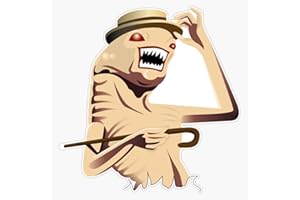 HJ MEDIA Spaceballs Alien Vinyl Window Bumper Sticker Decal 5"