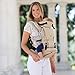 LÍLLÉbaby SeatMe Hip Seat Original Baby Carrier with Structured Seat Insert, Summer Sand