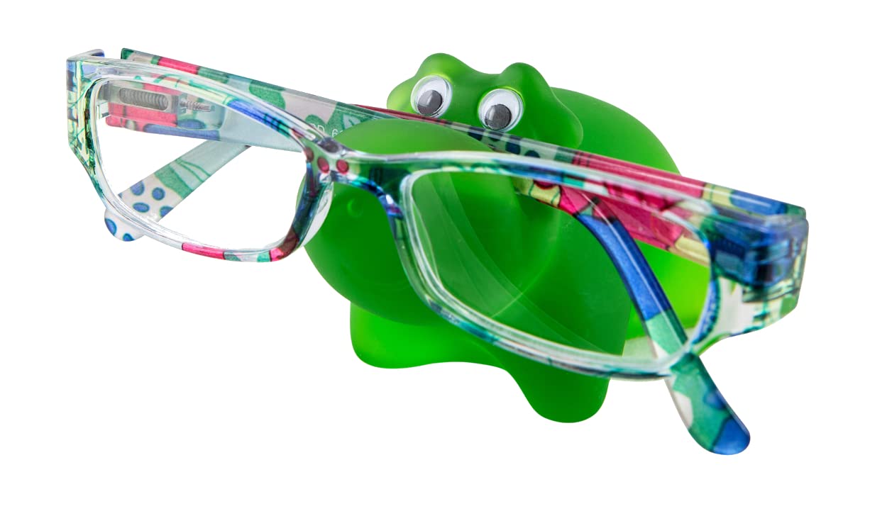 Remaldi Glasses Stand Spec Holder Holder for Specs Gift Present Boxed Hilary Hippo Spec Holder Lime
