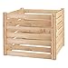 Greenes Fence Cedar Wood Composter, 23.25 Cu ft / 173.92 gallons - Made in USA with North American Cedar