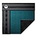 Robelle 16 x 32 ft Commercial Teal Winter Pool Cover for Inground Pools, 5 ft Overlap (21 x 37 ft Cover Size), Solid 12 x 12 Scrim, 3.7 oz/yd2, 18-Year Warranty, Style: 391632R