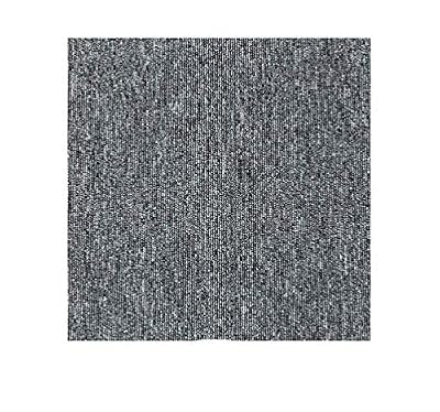 20 x 20inch Self Adhesive Carpet Floor Tiles,DIY Peel and Stick Ribbed Carpet Floor Tiles for Residential & Commercial Squares Flooring Use - 20 Pcs