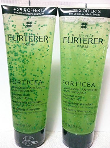 Forticea Stimulating Shampoo, 500ml e 16.90 Fl.Oz-Two 250ml Each.