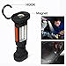 Portable Led Flashlight Magnetic Swivel Garage Work Light with Hook Super Bright