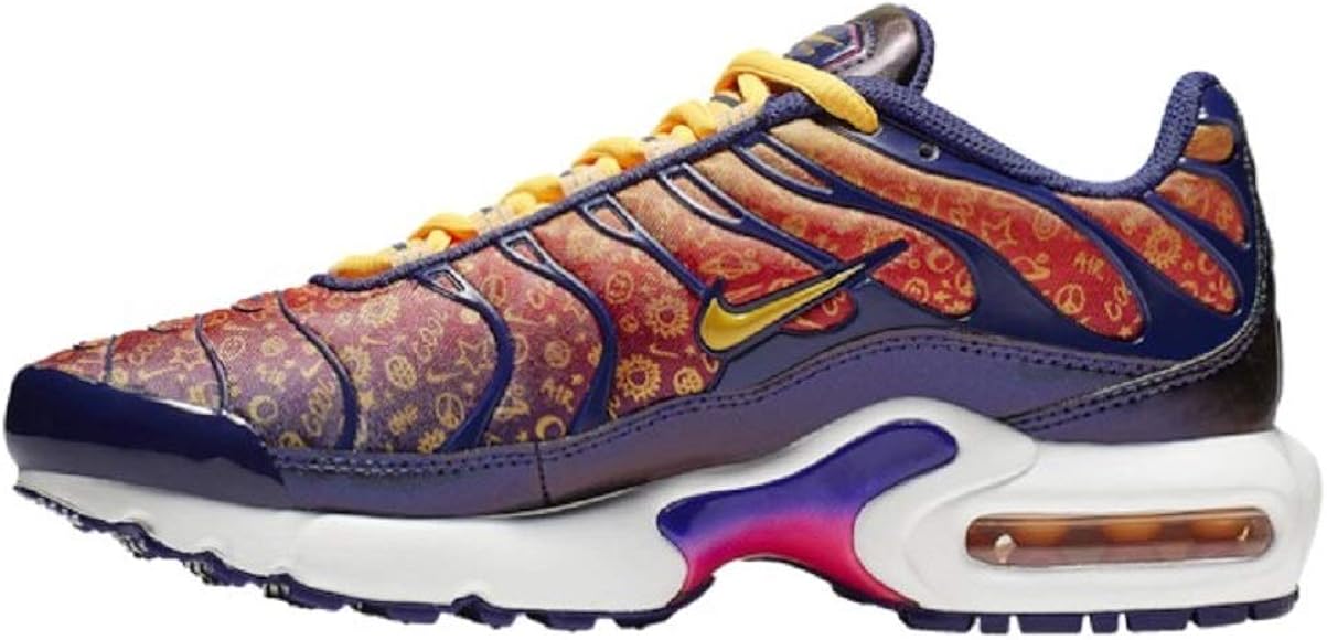 air max plus purple and orange