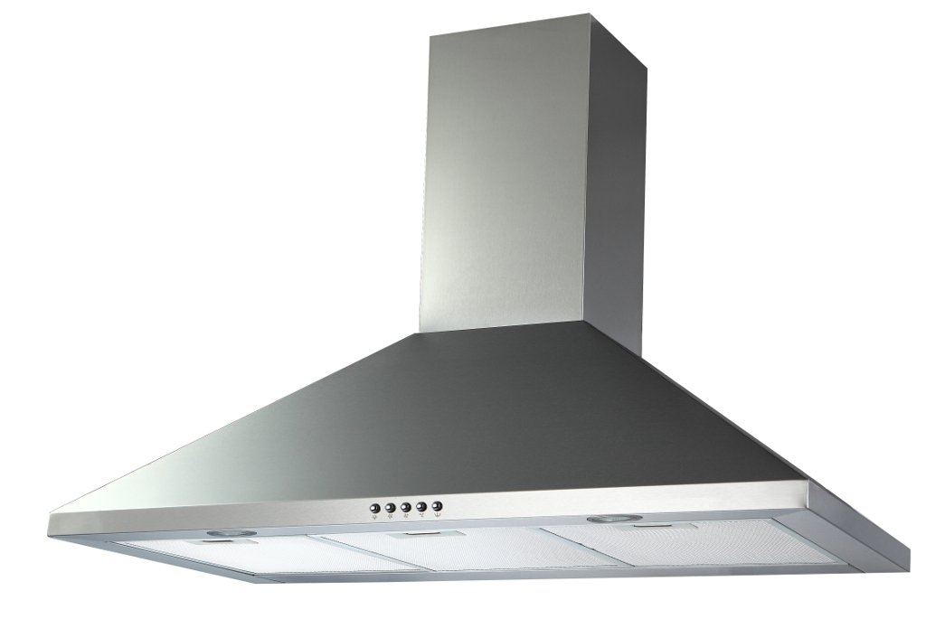 Stainless Steel Wall Hood 90 cm Height Adjustable Chimney Cooker Hood