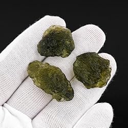 ColouredRocks (3pcs) (16-22mm) Moldavite Glass Raw
