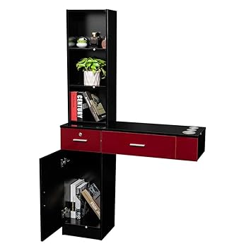 Amazon Com Mefeir Wall Mount Hair Styling Barber Station Hair