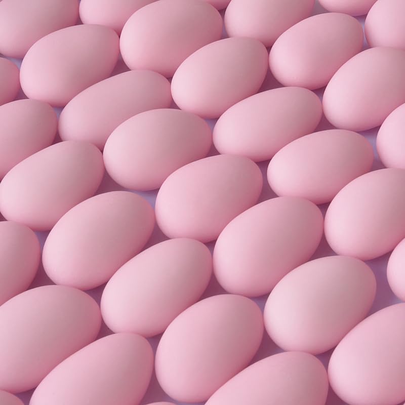 Luxury Italian Sugared Almonds - Multiple Colours Available - For Wedding Favours and Baby Showers - Pack of 20 Almonds, Rose Pink