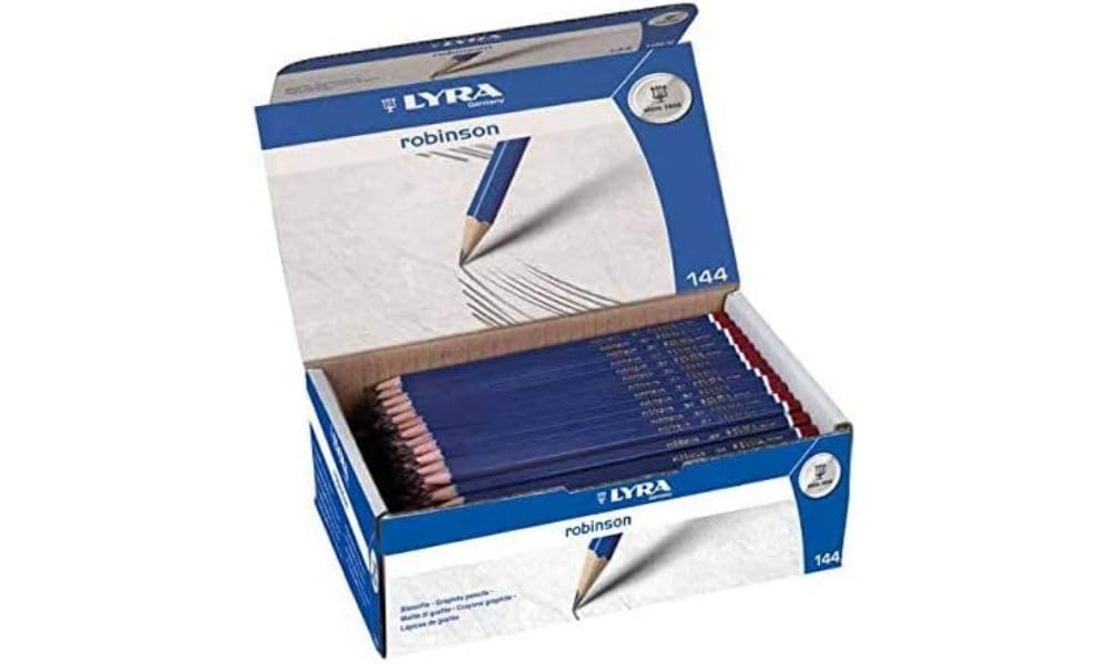 LYRA Robinson 4B Pencil School pack Set, 144 Pieces, Sketching, Drawing, Ideal for Students and Schools