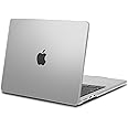 MOSISO Compatible with MacBook Air 13 inch Case 2025 2024 2023 2022 Release M4 A3240 M3 A3113 M2 A2681, Protective Plastic Hard Shell Cover Compatible with MacBook Air 13.6 inch Case, Frost