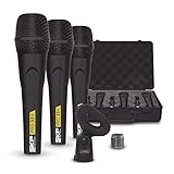 SKP Pro Audio PRO-33K Dynamic Cardioid Microphone Kit (3 Microphones)