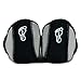 Nufoot Betsy Lou Women's Slippers, Foldable, Flexible Flats, Slipper Socks, Travel Slippers, Exercise Shoe, Dance Shoe, Yoga Socks, House Shoes, Indoor Shoes, Gray, Large