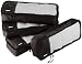 AmazonBasics 4 Piece Packing Travel Organizer Cubes Set - Slim, Black