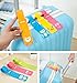 Set of 6 Cute Animals Luggage Tags, Colorful Silicone Travel Suitcase Bag Label