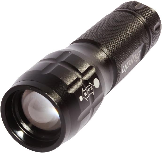 Waterproof LED T6 Flashlight Torch Zoom Tactical Flashlight Torch Camping Light Outdoor Lighting|Black