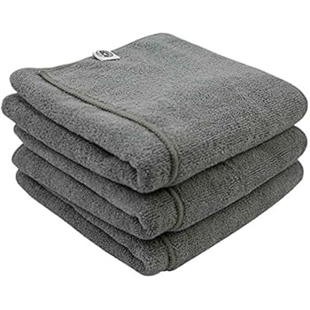 microfiber chemical guys professional workhorse towel grade gray xl pack metal