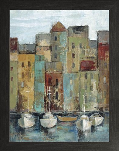 Frame Company Watson Range Old Town PortI by Silvia Vassileva, Frame -A5, Black