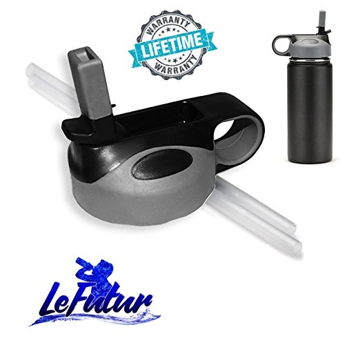 Straw Lid/Cap For Hydro Flask (black)