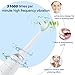 U-Kiss Sonic Electric Toothbrush Rechargeable 5 Series Brushing Modes for Gum Care Dental Health Waterproof IPX7 Built-in Timer (White)