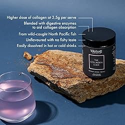 WelleCo The Collagen Elixir Collagen Powder, Marine