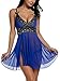 Avidlove Women V Neck Babydoll Strap Lingerie Lace Chemise Teddy Outfits
