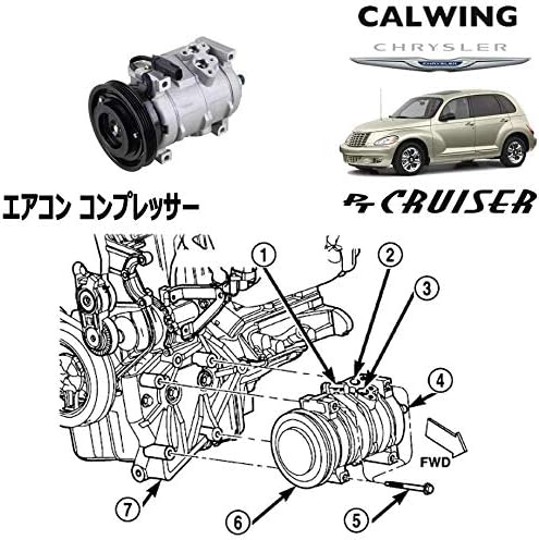 価格 Chrysler クライスラー Ptクルーザー 2 0 アメ車パーツ アフターマーケットパーツ エアコンコンプレッサー 01y 09y