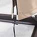 Sundale Outdoor Heavy Duty Patio Offset Cantilever Umbrella Cover Parasol Cover for 9-14 ft Umbrella , Water Resistant, Beige