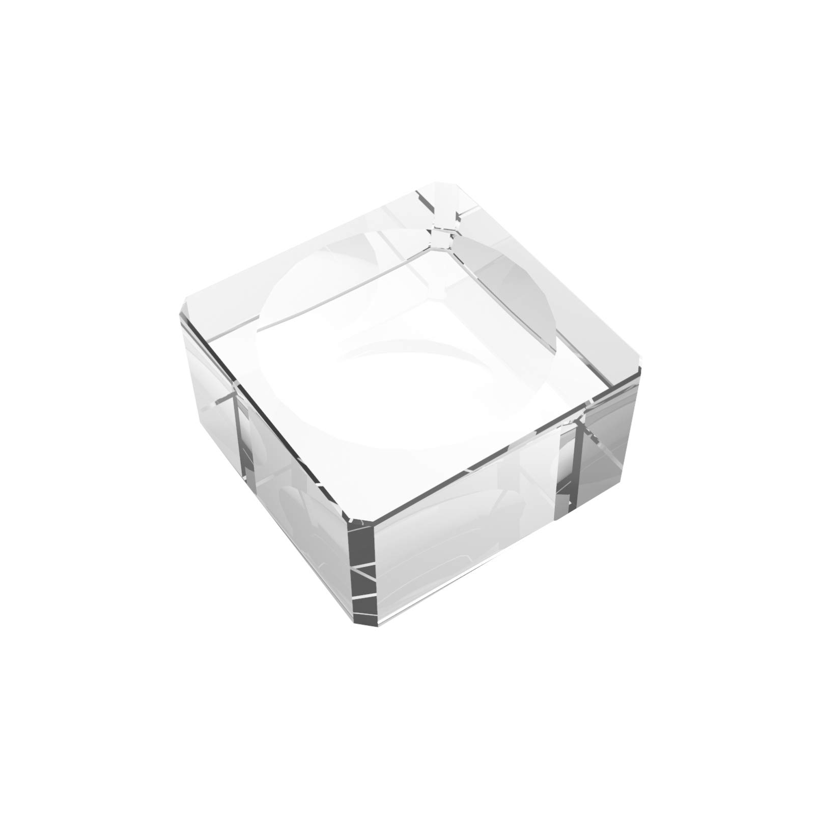 Wakauto Crystal Ball Display Stand, for Display 60mm to 90mm Crystal Balls Clear Lensball, Marbles, Sphere, Educational Ball Model Holder Glass Ball Base Stand with Camber Concave for Display