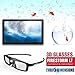 Evolved Dimensions (previously True Depth 3D) Firestorm LT Lightweight Rechargeable DLP link 3D Glasses for All 3D Projectors (Benq, Optoma, Acer, Vivitek, Dell Etc) and All DLP HD 3D TVs (Mitsubishi, Samsung Etc) Compatible At 96 Hz, 120 Hz and 144 Hz! (4 Pairs!)thumb 1