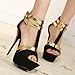 Wotefusi Fashion Women Platform Pump Stiletto High Heels 5.5