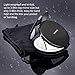 butyface Rechargeable Lighted Travel Makeup Mirror, 1X, 5X and 10X Magnifying Mirror with Lights, Tri-fold Compact Vanity Mirrors Folding Travel Mirror with LED Lights